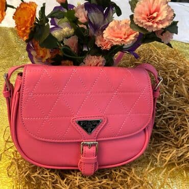 сумка клатч б у: Маленькая розовая сумка новая 900сом — 4