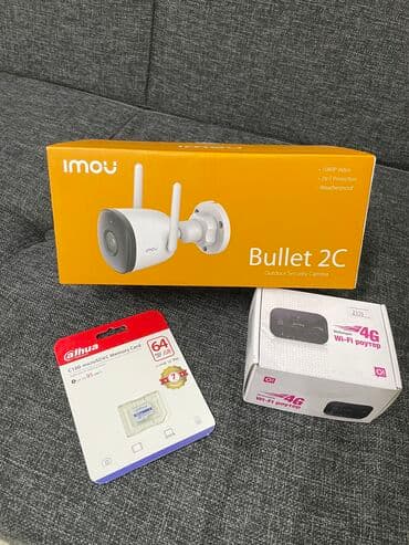 12вольт: Акция! Wi-Fi камера 2Мп и роутер 4G O! +64gb Комплект для установки — 1