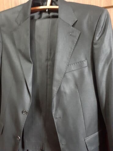Эркектер кийими: Продаю мужской костюм. Цвет чёрный б/у как новый пару раз — 3