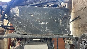 Асфальтовый (битумный) котёл/плавитель на тележке для дорожных и