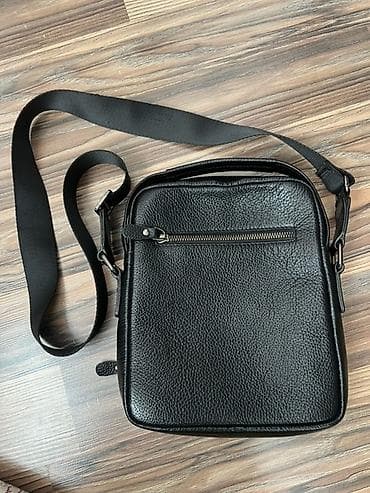 Классические сумки: Классическая сумка, Butun, Материал: Натуральная кожа, Застежка на молнии, Мужские — 2