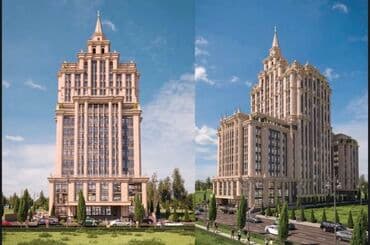 продается коммерческое помещение псо: Продаю Офис 125 м², Без ремонта, Без мебели, Бизнес центр, 7 этаж — 3