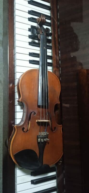 струнные инструменты 94: Скрипка 3/4 с футляром и смычком - Полный размер 3/4, классическая — 1