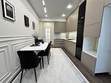 трехкомнатная: 3 комнаты, 105 м², Элитка, 9 этаж, Дизайнерский ремонт — 6