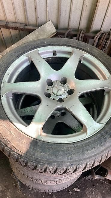 мерседес титан диски: Колеса в сборе 235 / 50 / R 18, Зима, 1 шт, Легковые, Литые, отверстий - 5 — 1