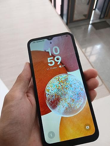 galaxy a12: Samsung Galaxy A14, Б/у, 128 ГБ, цвет - Черный, 2 SIM — 5