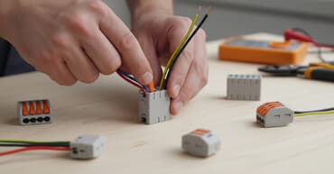 Клеммные соединители предназначены для быстрого и надежного соединения