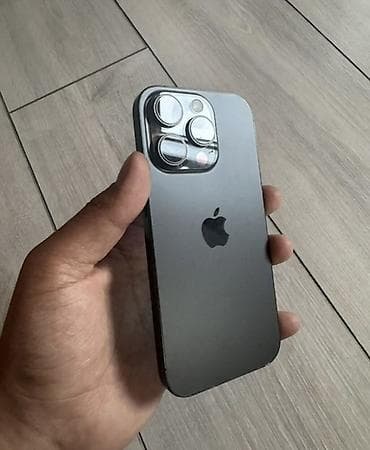 IPhone 16 Pro, Б/у, 256 ГБ, Графит, Чехол, 89 % — 1