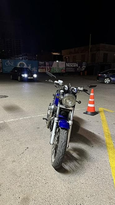 купить cafe racer: Мотоцикл дорожный (нейкед/круизер-стайл), синий металлик — 8