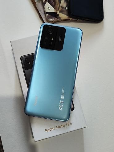 Redmi, Redmi Note 12S, Б/у, 256 ГБ, цвет - Синий, 2 SIM