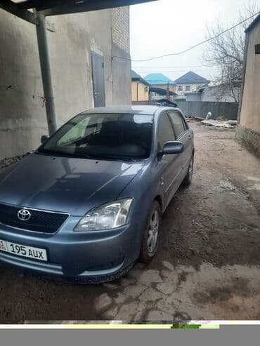 Toyota Corolla: 2002 г., 1.6 л, Автомат, Бензин, Хэтчбэк