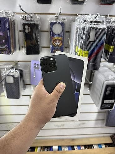 redmi note 6 pro: IPhone 16 Pro Max, 256 ГБ, Черный, Коробка, 89 % — 1