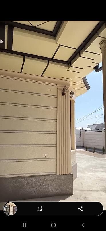 отделка фасада дома: Декоративная фасадная отделка “под руст” с архитектурными элементами — 3