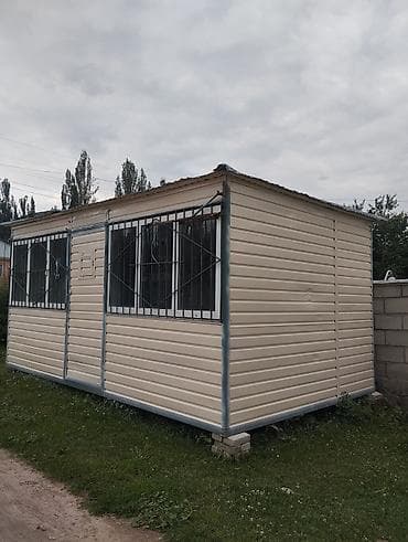 домик контенер: Металлический модульный киоск/павильон . Ысык кол.Тюп .Балбай Каркас — 2