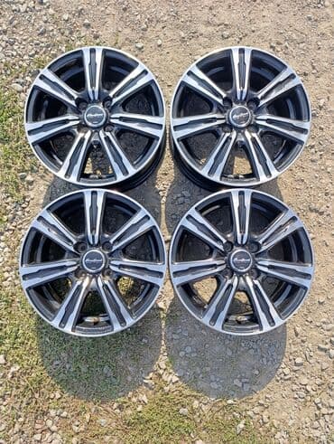 колёса на 14: Литые Диски R 14 Комплект, отверстий - 4, Б/у — 2