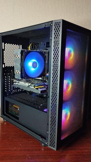 graphics card: Компьютер, ядер - 6, ОЗУ 16 ГБ, Для работы, учебы, Б/у, AMD Ryzen 5, AMD Radeon RX 580, HDD + SSD — 1