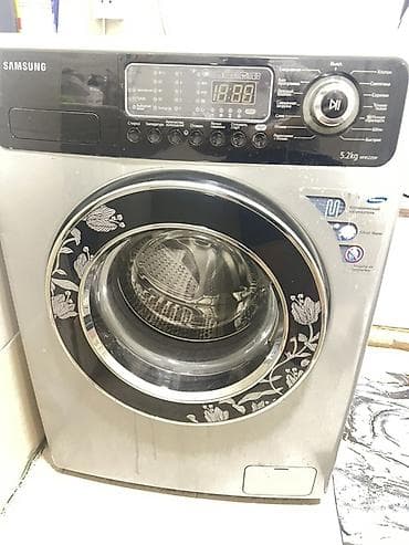 a 52: Стиральная машина Samsung WF8522S9F, фронтальная загрузка, серебристый — 3