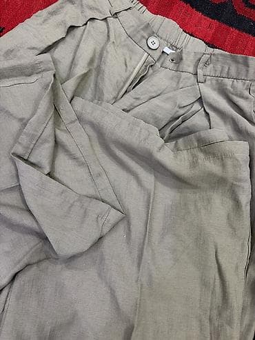 походные штаны: Брюки Лето, Лен, L, XL — 2