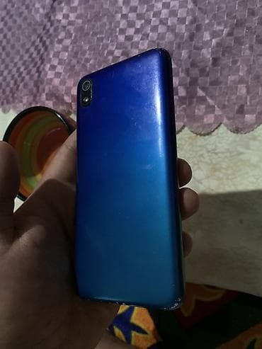 Redmi, Redmi 7A, Б/у, 32 ГБ, цвет - Синий, 2 SIM
