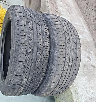 Шины 215 / 55 / R 17, Лето, Б/у, Комплект, Легковые, Корея, Roadstone
