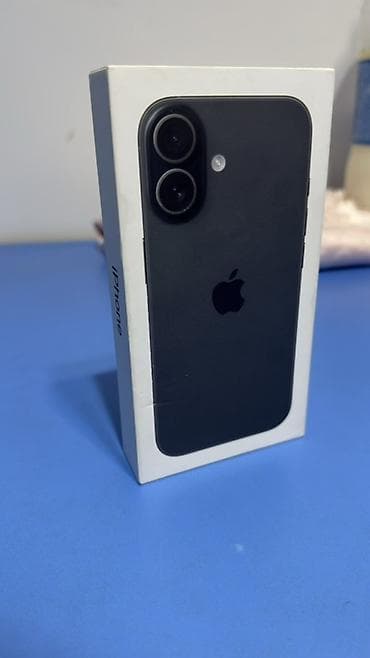 iphone telefon: IPhone 17, Новый, 256 ГБ, Midnight, Кабель, 100 % — 1