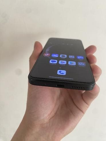 продажа компьютеров и ноутбуков: Redmi, Redmi 12, Б/у, 128 ГБ, цвет - Черный, 1 SIM, eSIM — 4