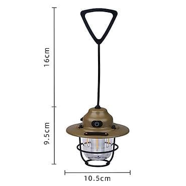 Кемпинговый подвесной LED-фонарь - Компактные размеры: диаметр 10,5 lalafo.kg да Кемпинговый подвесной LED-фонарь - Компактные размеры: диаметр 10,5