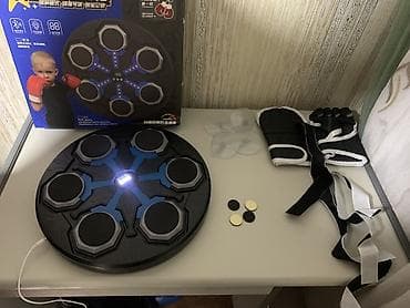 мишени: Интерактивная боксерская тренажёр-панель для детей - Круглая панель с — 1