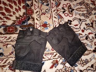 перчатки для игр: Тактические перчатки без пальцев, черные - Формат: полуперчатки — 3