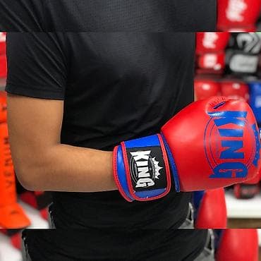 Эркектер кийими: Боксерские перчатки перчатки для кикбокса перчатки для муай тай — 1