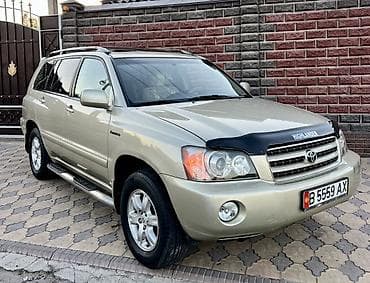 стекло окон: Toyota Highlander: 2003 г., Автомат, Бензин, Кроссовер — 1