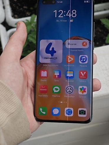 себе: Huawei P40 Pro, Б/у, 128 ГБ, цвет - Черный, 1 SIM — 2