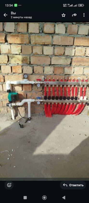 мастер по отоплению в частном доме: Установка батарей, Теплый пол, Демонтаж отопления Гарантия, Монтаж, Демонтаж Больше 6 лет опыта — 6