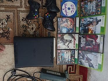 Xbox: Игровой комплект Xbox 360. в Токмоке находиться обмен интересует на — 1