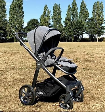 Прогулочная коляска Oyster 3 - Легкая алюминиевая рама с лаконичным