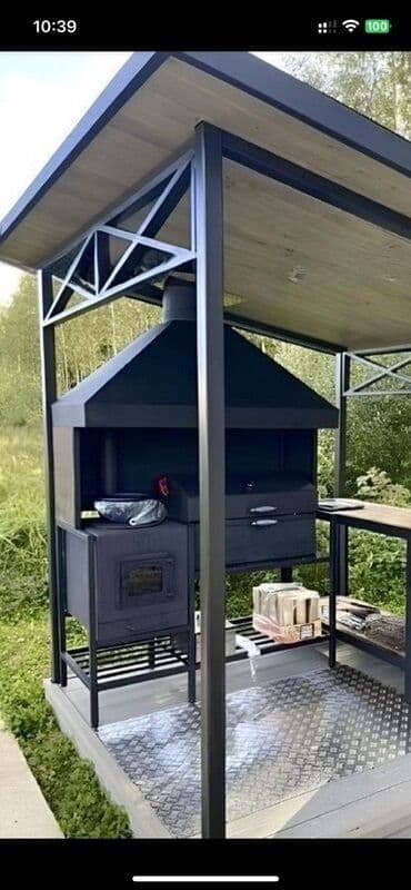 куплю летний душ для дачи: Уличные кухни/беседки под навесом в современном стиле делаем — 27