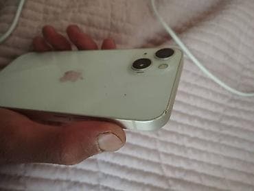 xiaomi note: IPhone 13, Б/у, 256 ГБ, Белый, Чехол, 78 % — 1