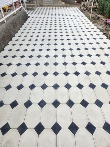 столешница из стекла: Евробрусчатка — 8