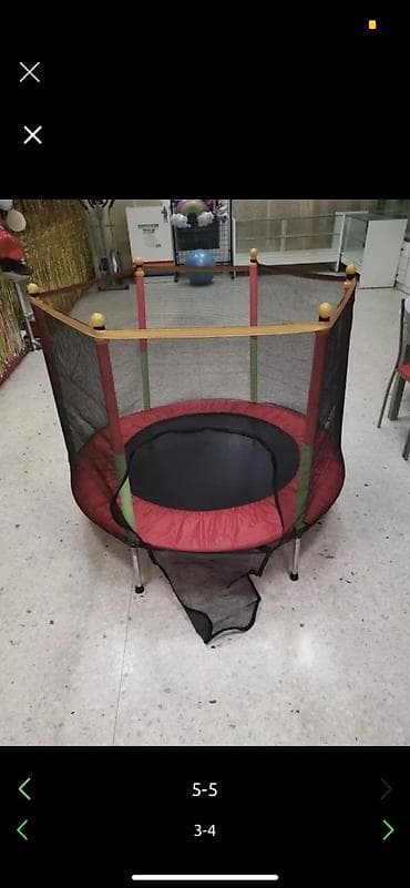 батуть: Детские батуты в наличии. Качество отличное. Размер на фото указан — 4