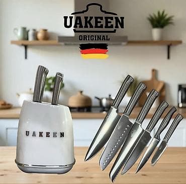 керамический нож: 🔪 Набор кухонных ножей UAKEEN — незаменимый помощник на вашей кухне! — 5