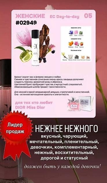 сумочка: Туалетные воды EC Day‑to‑Day, объем 30 мл . Производство Чехия! Очень — 9