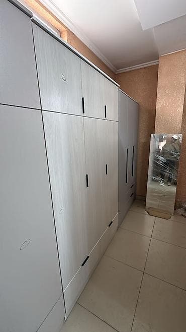 шкаф для одежды четырехстворчатый: Шифоньер, шкаф для одежды, Прямой, ЛДСП — 9