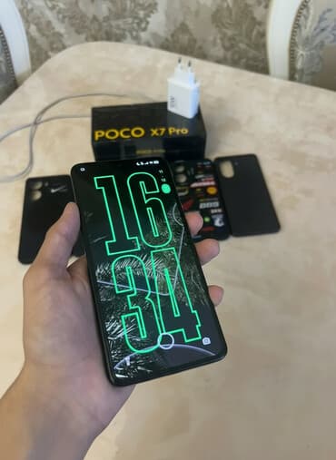 poco x6 pro купить в бишкеке: Poco X7 Pro, Новый, 256 ГБ, цвет - Черный — 1