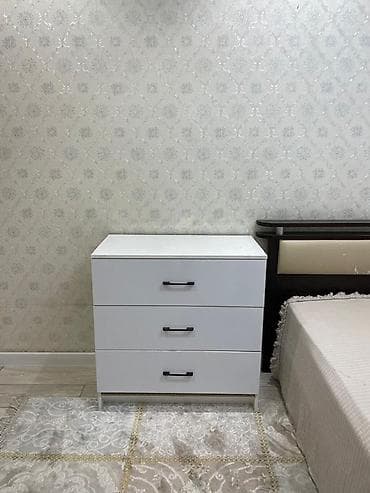 Комод для одежды, Без зеркала, ЛДСП, цвет - Белый