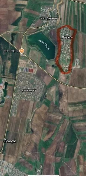 кун тук участок: 7 соток, Для строительства, Красная книга — 1