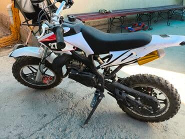 шины на внедорожник: Детский 9-13 лет Питбайк в бело-черно-красной расцветке с яркими — 2