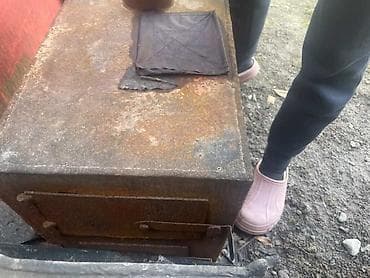 Сушилки: Металлическая печь-буржуйка из толстой стали - Конструкция — 4