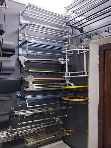 drying rack: Настенная система аксессуаров для ванной комнаты и кухни. цена — 1