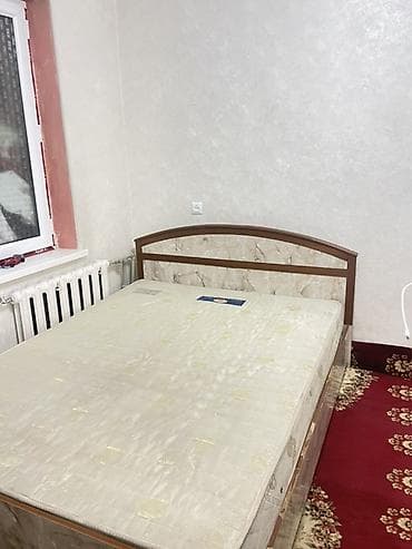 кровать 2 спальная: Двуспальная кровать с матрасом. - Размер спального места — 2