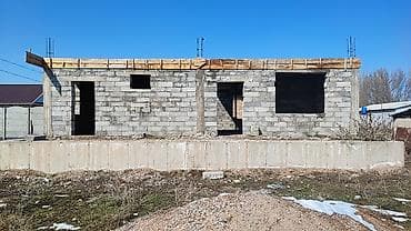 Продается недостроенный двухэтажный дом с проектом в Новопокровке - lalafo.kg да Продается недостроенный двухэтажный дом с проектом в Новопокровке -
